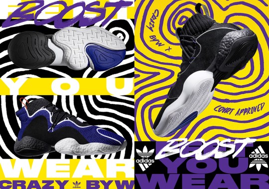 adidas Crazy BYW To Release Exclusively At 747 Warehouse St. During All-Star Weekend