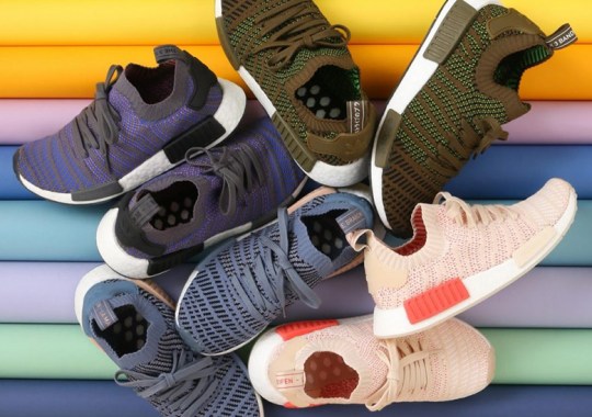 The adidas NMD R1 STLT Primeknit Arrives In Four New Colorways