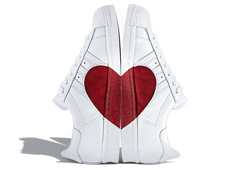 adidas Superstar Valentine's Day Heart CQ3009 | SneakerNews.com