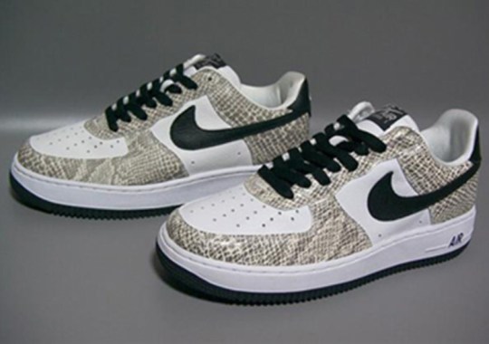 First Look At The Nike Air Force 1 Low “Cocoa Snake”