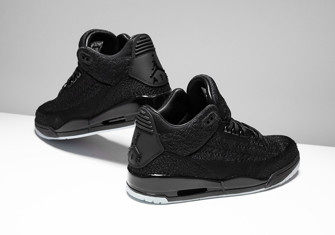 jordan 3 flyknit black