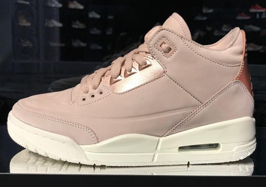 Women’s Exclusive Air Jordans In Rose Gold Are Coming Soon
