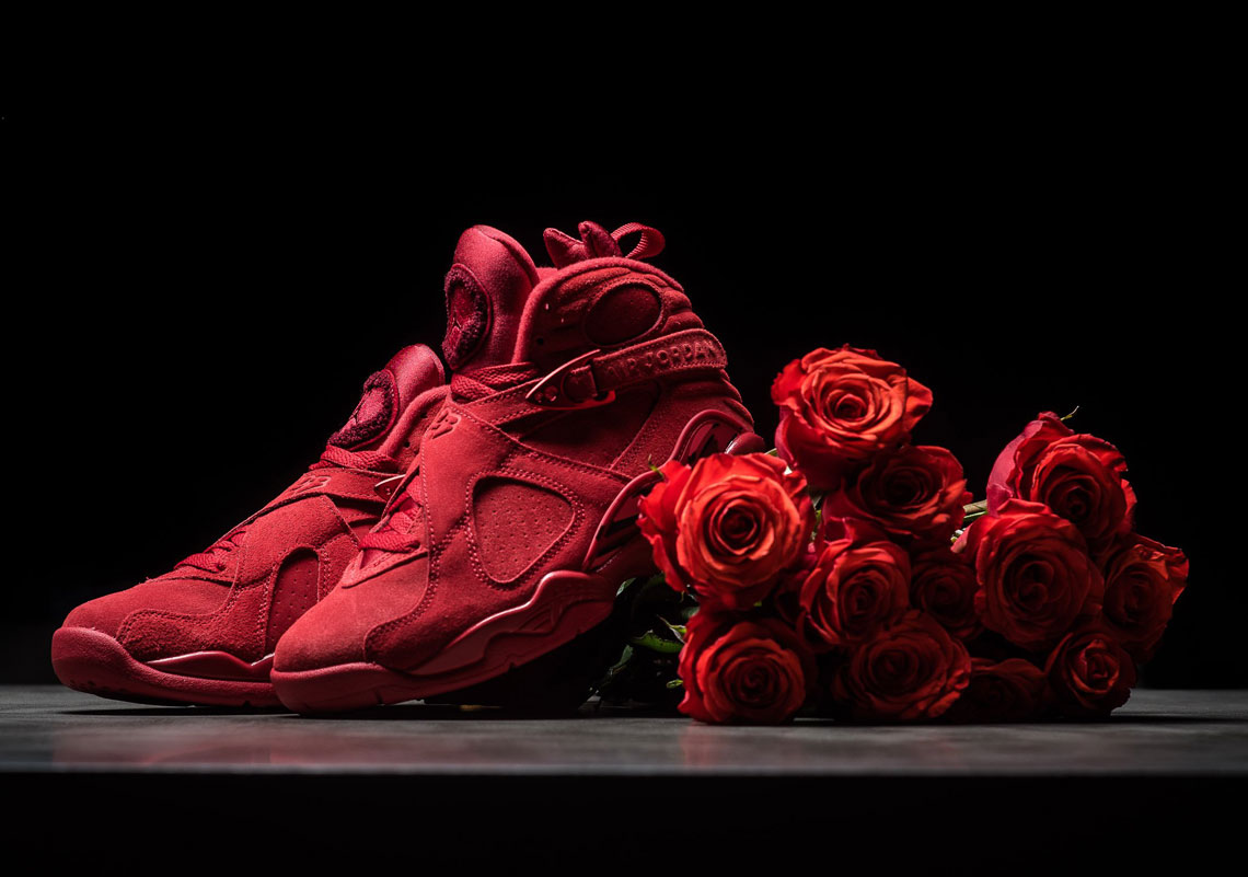 Win Her Over With The Air Jordan 8 “Valentine’s Day”