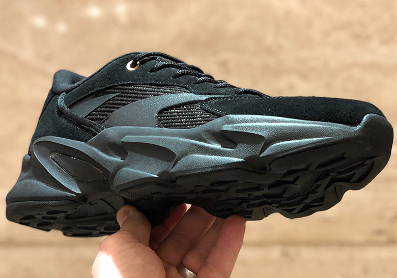 ANTA's Chunky Running Shoe In "Triple Black" Is Coming In March