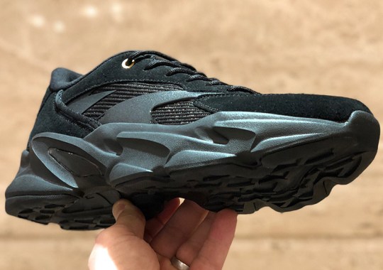 ANTA’s Chunky Running Shoe In “Triple Black” Is Coming In March