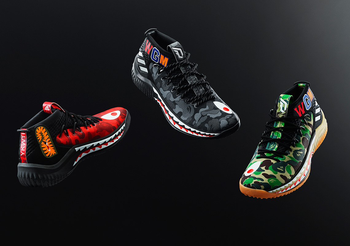 BAPE adidas Dame 4 Release Info | SneakerNews.com