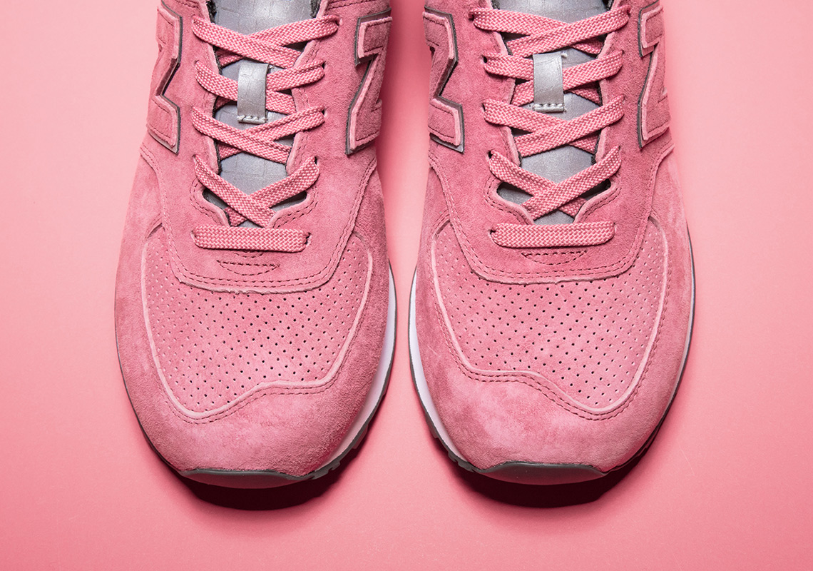 new balance 574 rose