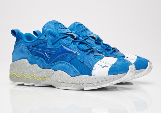 The mita sneakers x Mizuno Wave Rider Is Dropping This Weekend