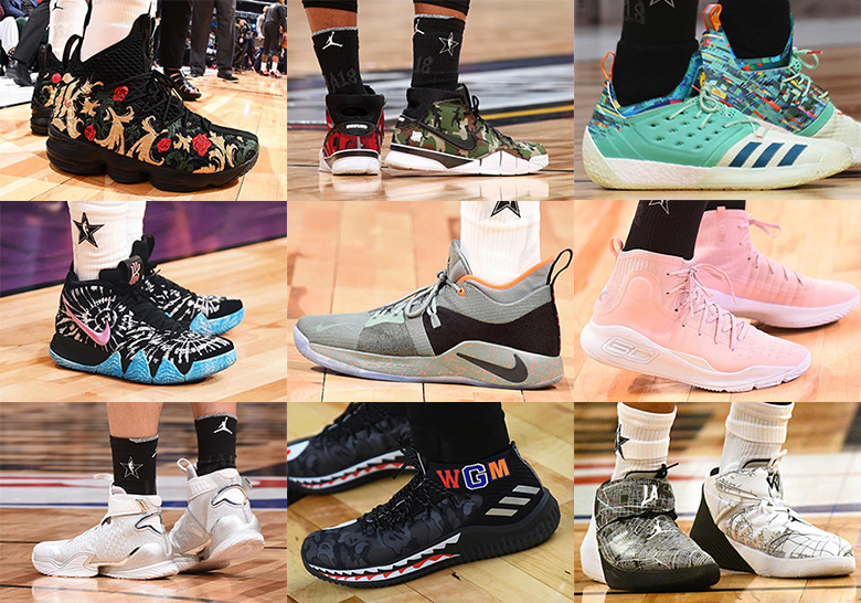 NBA AllStar Top Sneakers Photos