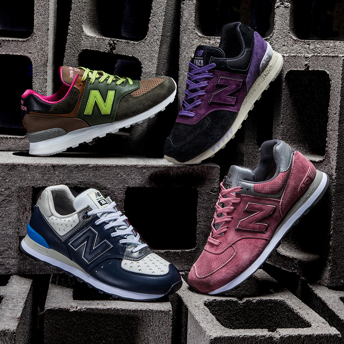 New Balance 574 "Iconic Collaboration" Collection