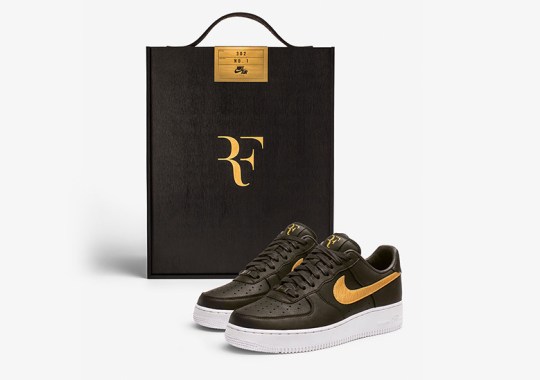 Nike Honors Roger Federer’s #1 Ranking With One-of-One Air Force 1