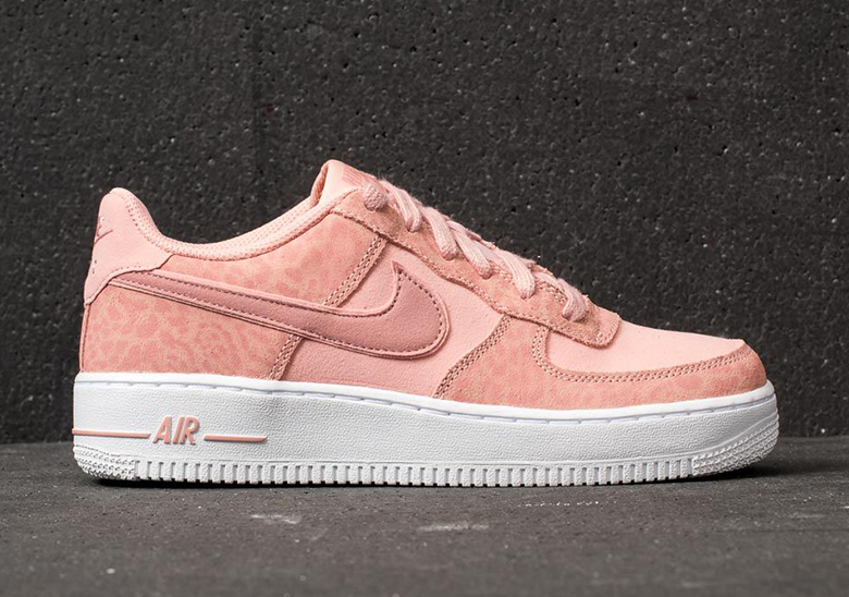 pink nike air force 1s