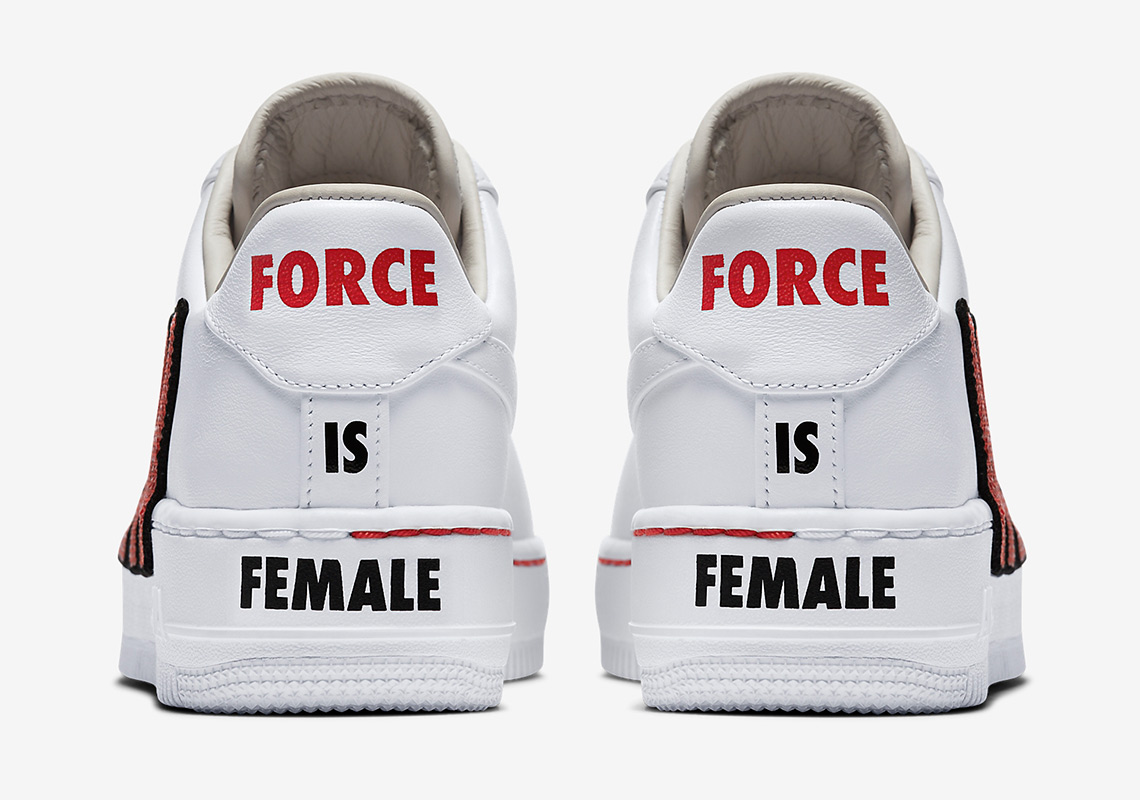 Air force 1 upstep force is female white best sale