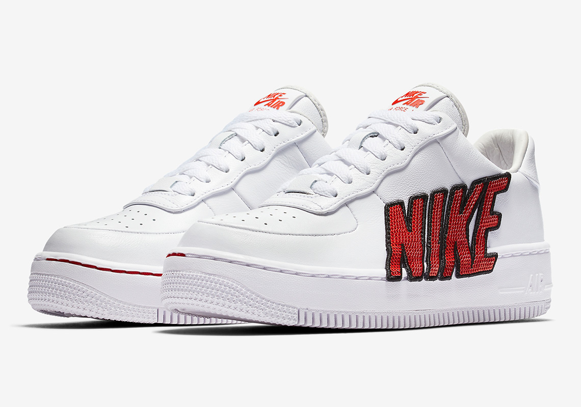 Nike Air Force 1 Upstep Release Date: April 2nd， 2018 $200. Style Code: 898421-101 (white) Style Code: 898421-101 (multi-color)