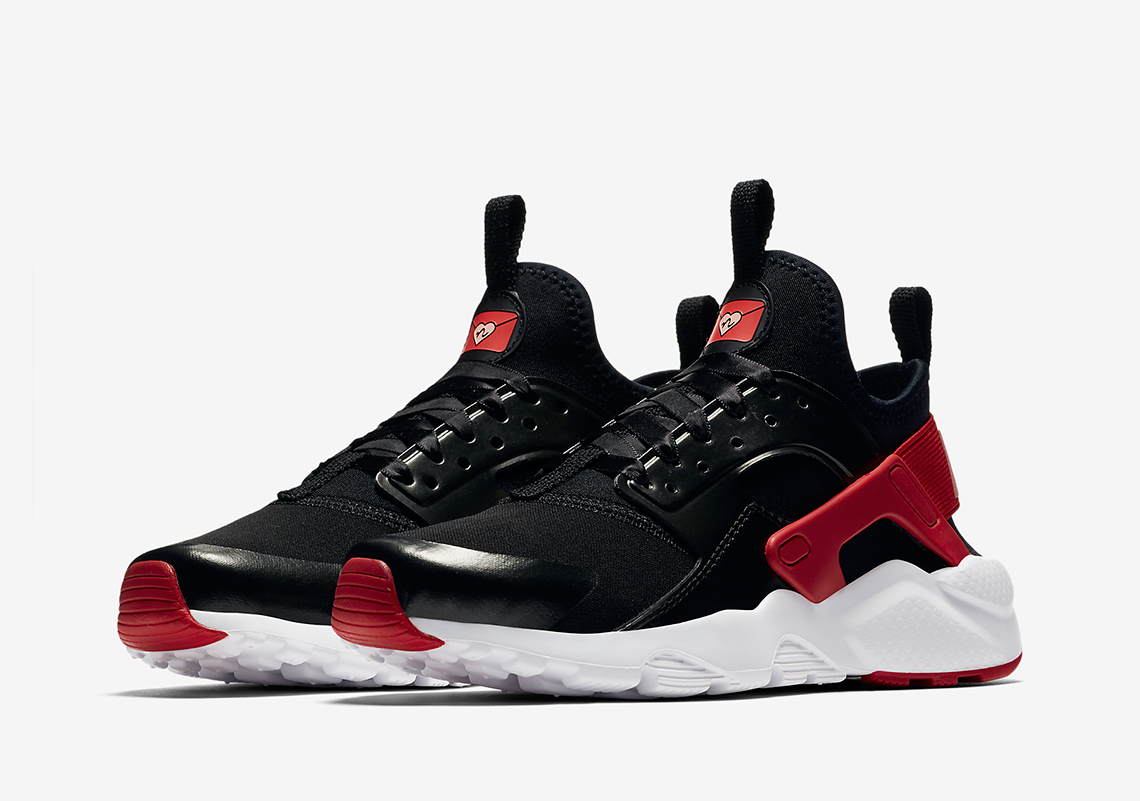 Nike Air Huarache Run Ultra Kids Valentines Day Ao1030 001 Available Now 5