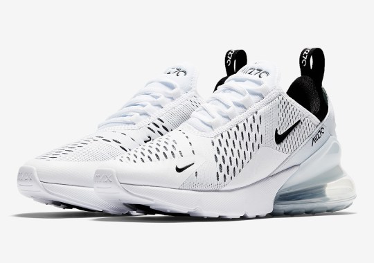 Nike Air Max 270 Coming Soon In Clean White And Black
