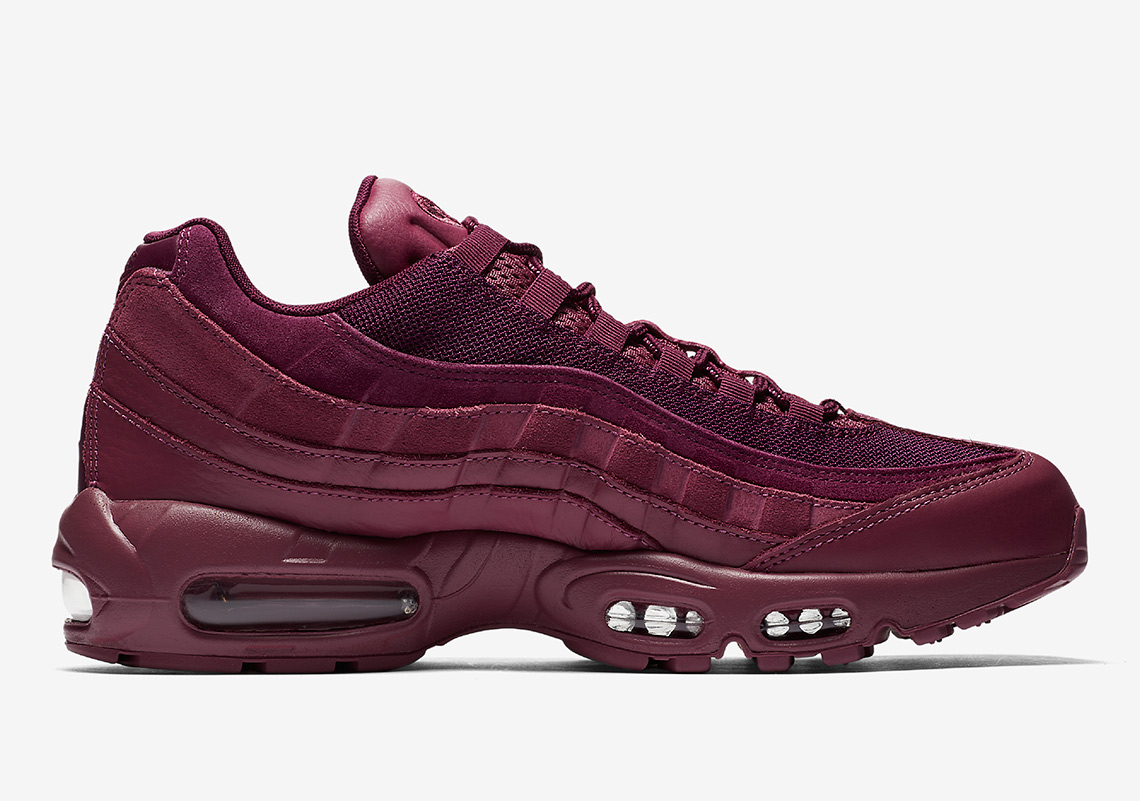 maroon air max 95