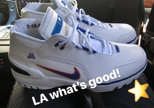 LeBron James Sports New Nike Air Zoom Generation Colorways