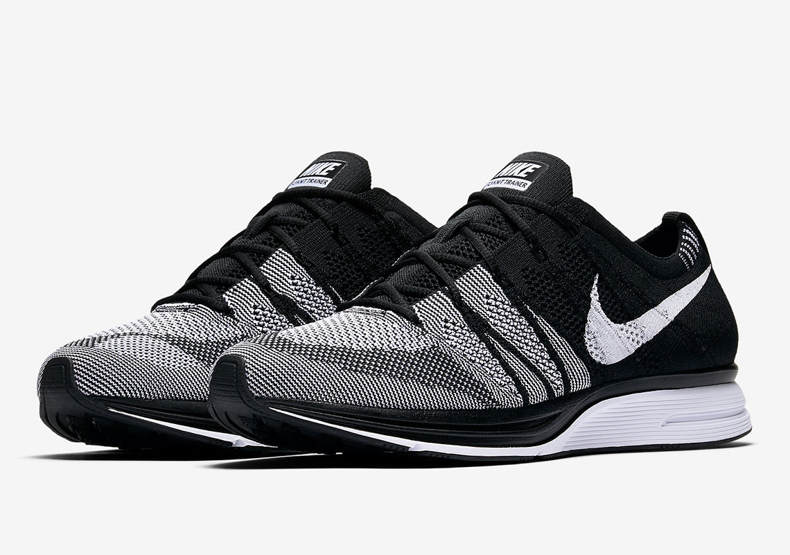 The Nike Flyknit Trainer White Black Drops Next Week •