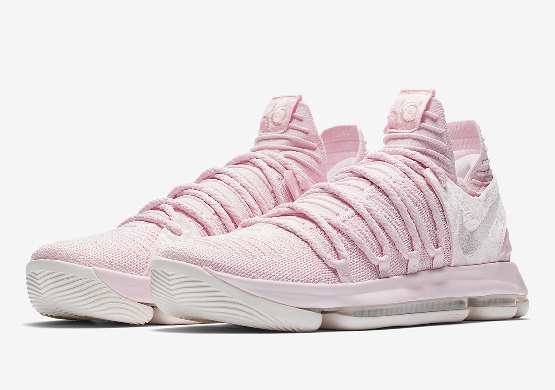 kevin durant shoes pink