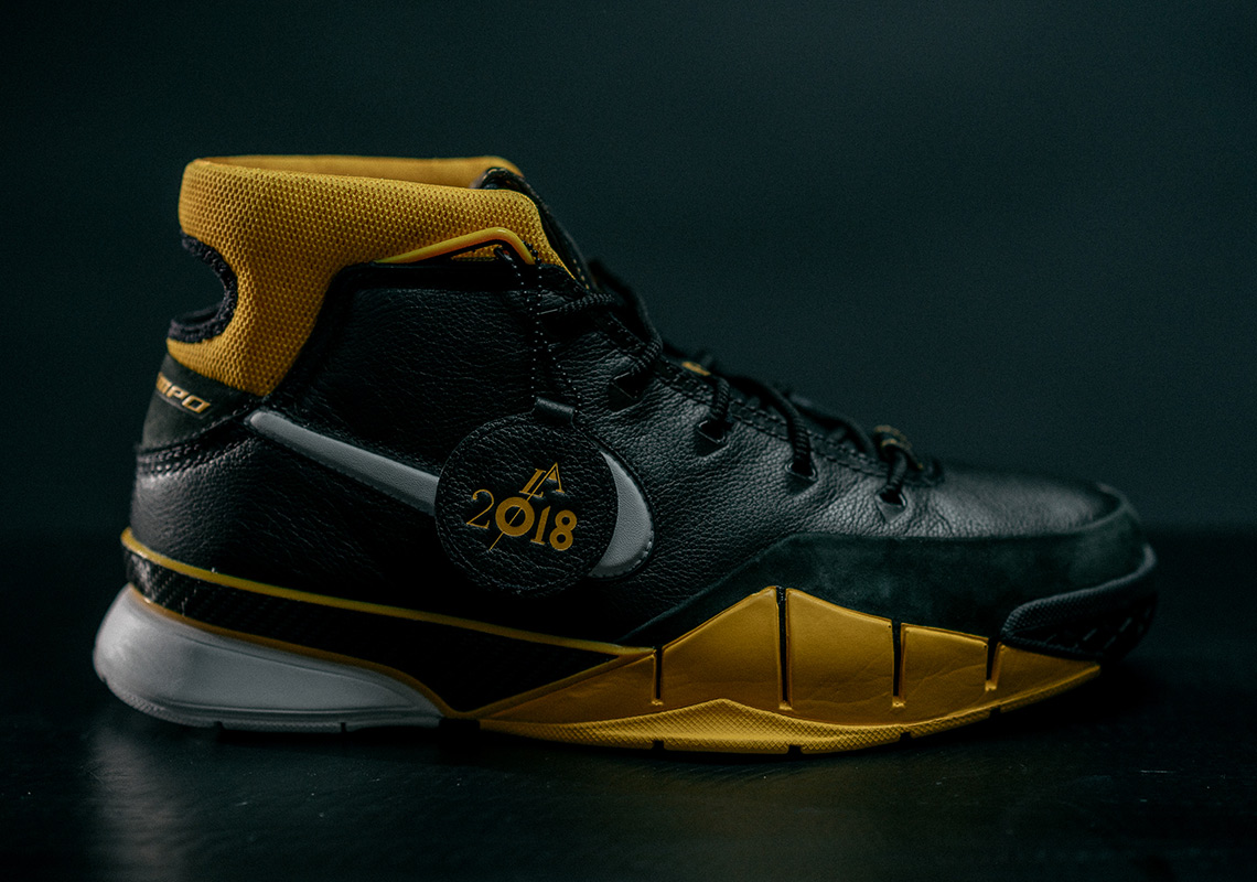 Nike Kobe 1 Protro Retro Black Yellow 3