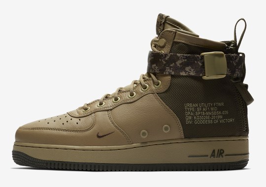 New Straps And Swooshes For The Nike SF-AF1 Mid
