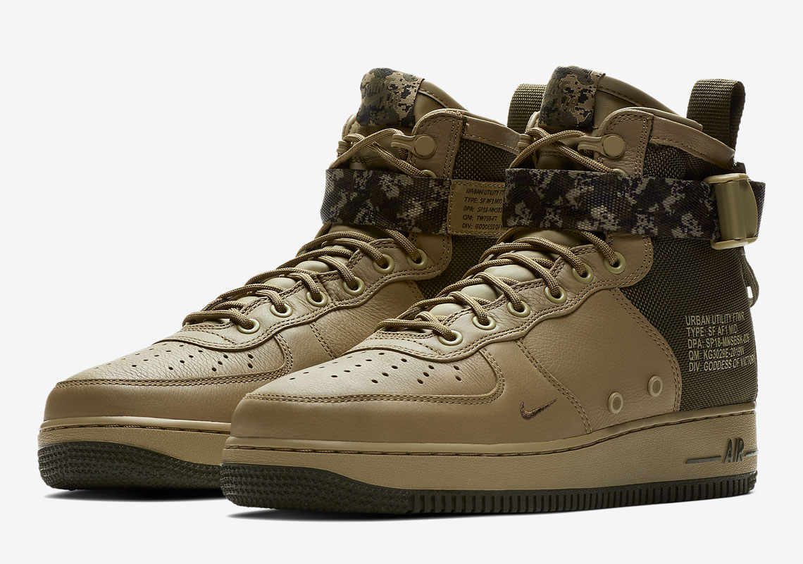 Nike SF-AF1 Mid New Straps And Swooshes 