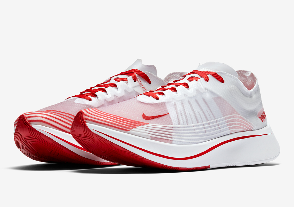 Nike Zoom Fly Sp White Red Aj9282 100 Release Date 1