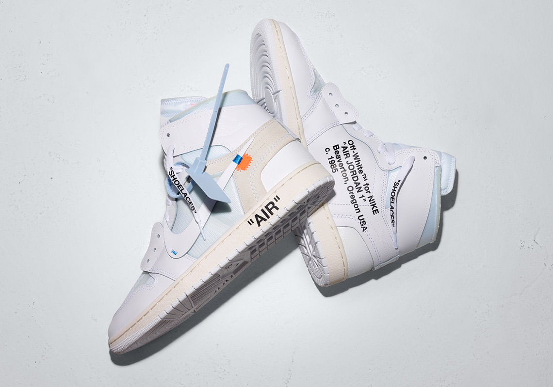 off white x air jordan 1 white