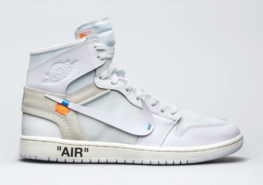 OFF WHITE x Air Jordan 1 Appears On Sneakersnstuff