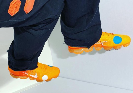 Virgil Abloh Teases An Orange OFF WHITE x Nike Vapormax