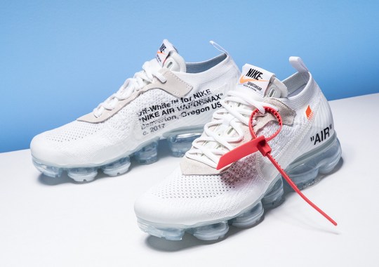 Detailed Look At The OFF WHITE x The nike Vapormax In White