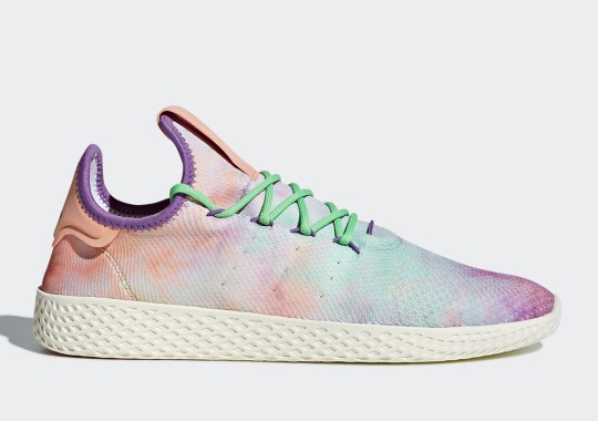 The Colorful “Tie Dye” Look Is Coming To The Pharrell x adidas Tennis Hu