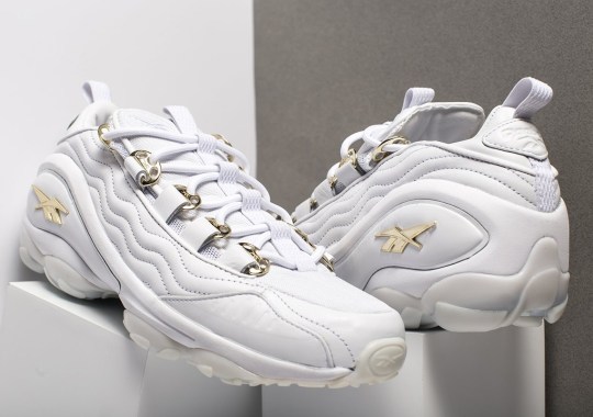 Reebok Releases The DMX Run In White Leather And Gold