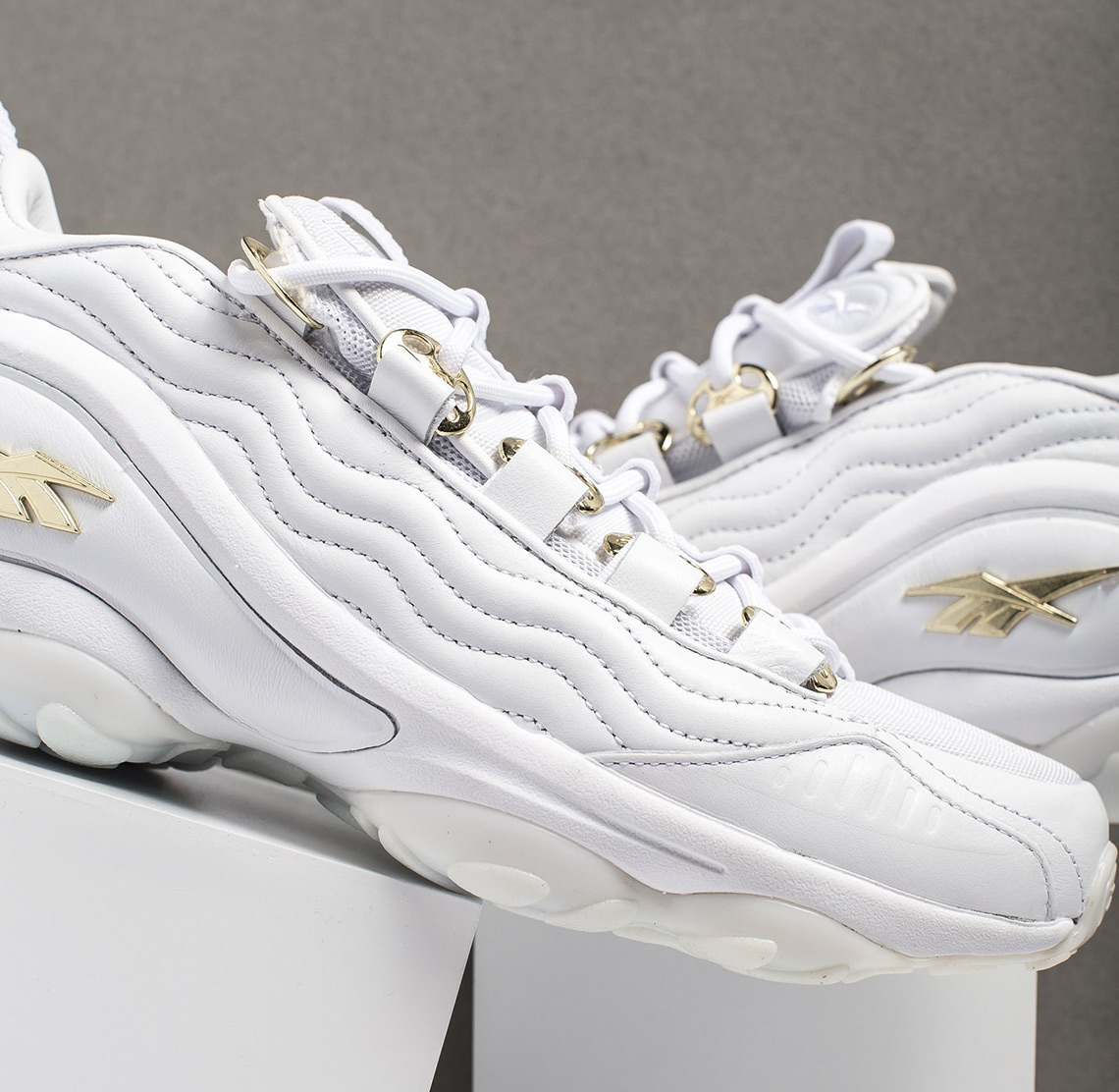 Reebok Dmx Run 10 Leather Gold Available Now 2