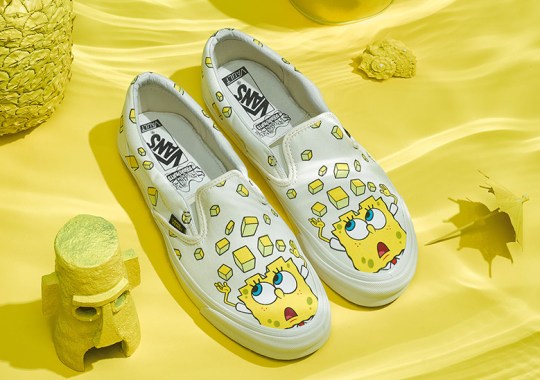 Vans Teams Up With Spongebob Squarepants For A New Footwear Collection