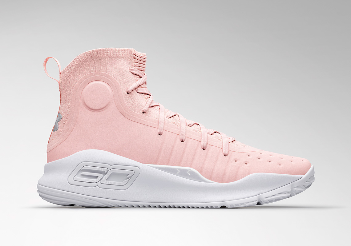 curry 4s pink