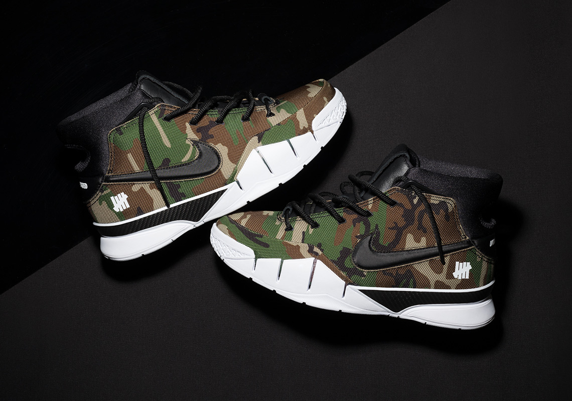 UNDEFEATED Nike Zoom Kobe 1 Protro Camo Official Release Info 