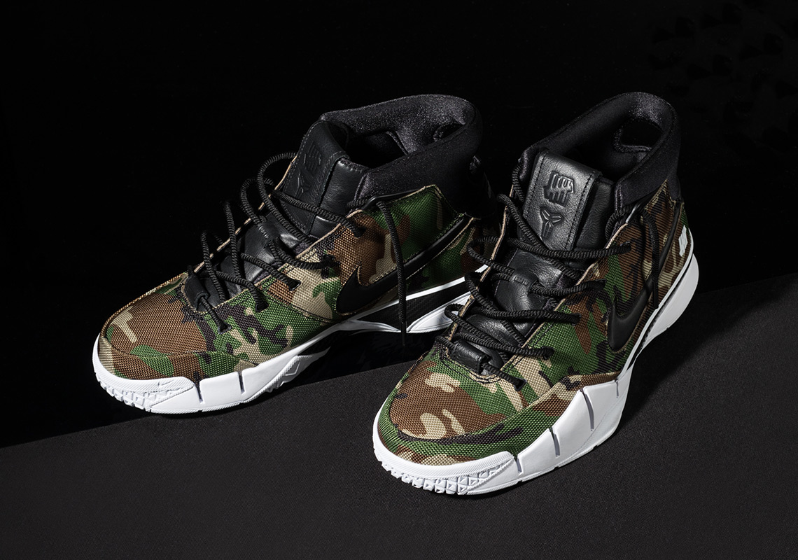 kobe camouflage shoes