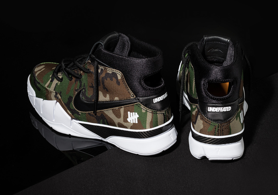 Undefeated Nike Kobe 1 Protro Camo Release Info 6