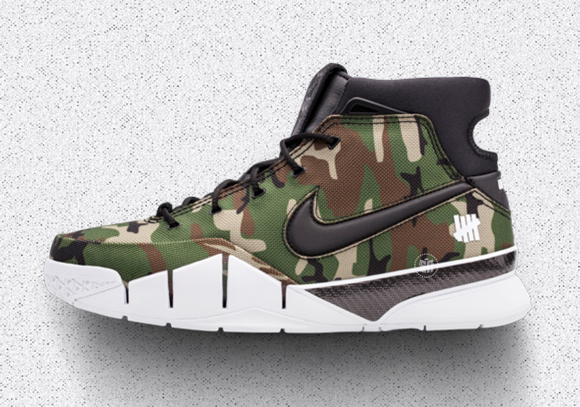 UNDEFEATED Honors Kobe Bryant's 81 Point Game With The Nike Kobe 1 Protro "Camo"