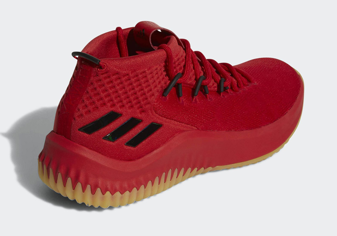 adidas Dame 4 Red/Gum Release Info | SneakerNews.com