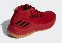 adidas dame 4 red gum