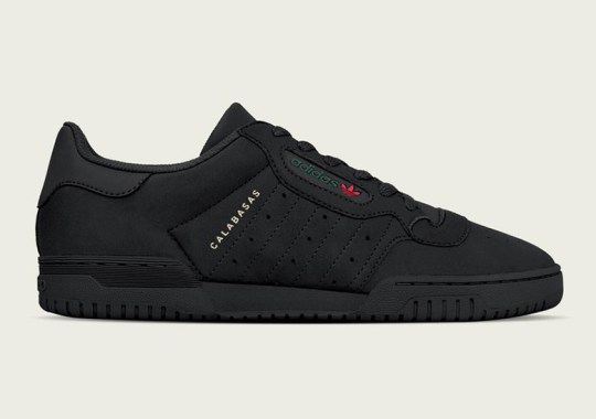 The adidas Yeezy Powerphase Calabasas In Black Releases On March 17th