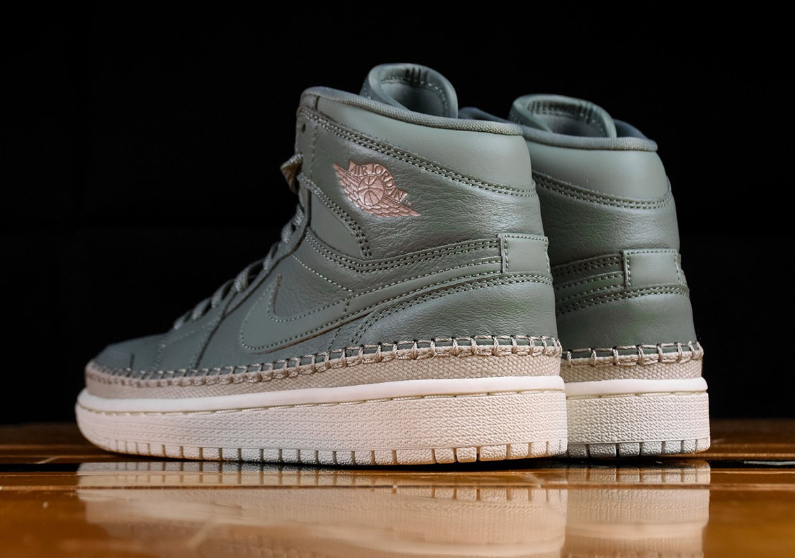 Air Jordan 1 Premium Grey Green WMNS Release Info | SneakerNews.com