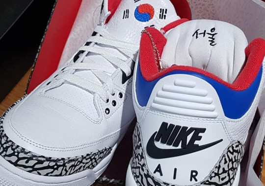 Closer Look At The Air Jordan 3 “Korea”