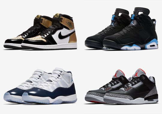 Massive Air Jordan Restock At Champs Sports New Times Square NYC Store