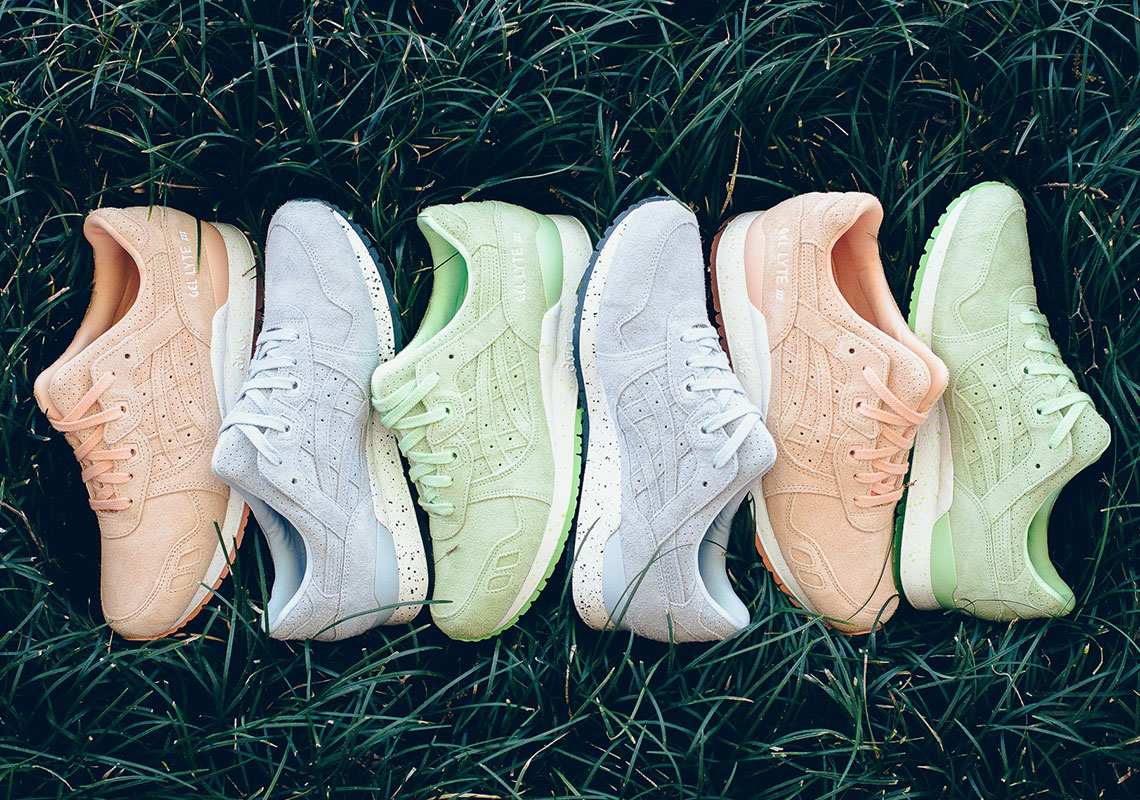 Asics Releases A GEL-Lyte III "Easter Suede" Pack