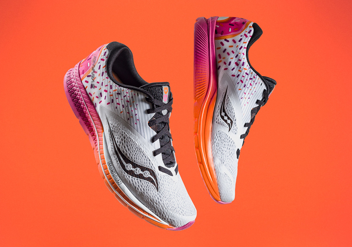 Boston-Based Saucony Collaborates With Dunkin' Donuts For The Kinvara 9 ...