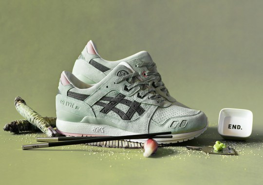 END And ASICS Create A Wasabi-Inspired GEL-Lyte III Collaboration